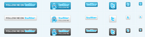 Botones Twitter