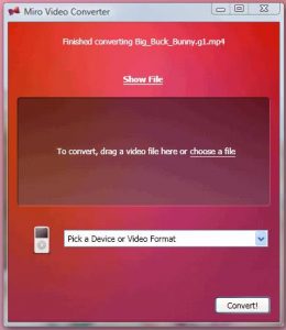 descargar miro video converter