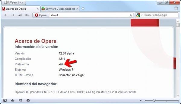 opera 64 bits