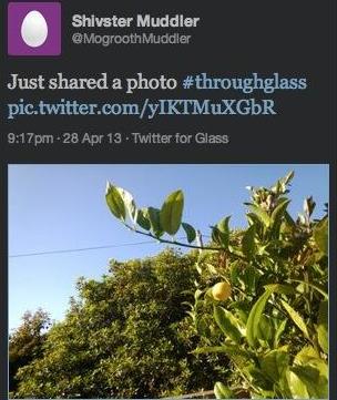 Twitter for Glass