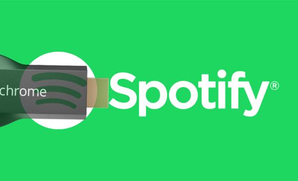 Chromecast recibe soporte de Spotify